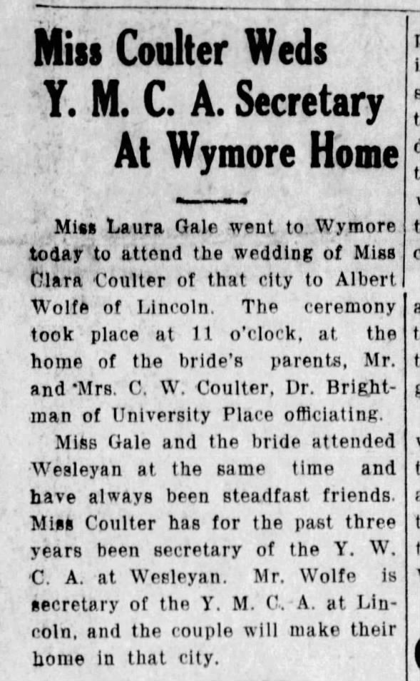 Clipping from The Beatrice Daily Express
